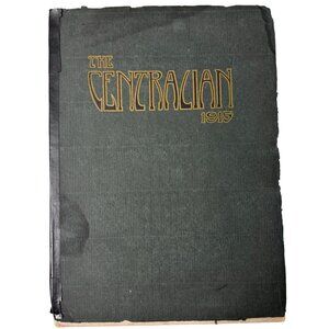 Vtg 1915 The Centralian Yearbook High School Educational Minnesota Memorabilia